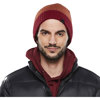 Chaos Day Ribbed Beanie for Men Heather Red